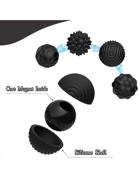 Bolas Magnéticas Antiestrés FZChenrry - Juguete Sensorial 8 Piezas Bolas Magnéticas Antiestrés FZChenrry - Juguete Sensorial 8 Piezas