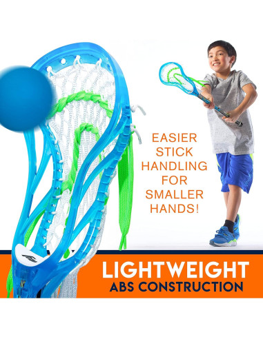 Conjunto de Palo de Lacrosse Mini Franklin Sports 86.36 cm