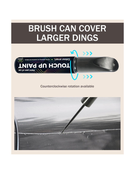 Bolígrafo de Pintura de Retoque bylikeho 12ml Negro Bolígrafo de Pintura de Retoque bylikeho 12ml Negro