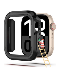 Funda Bumper de Aluminio Ninki para Apple Watch 10 42mm - Negro