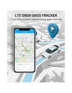 Rastreador GPS 4G LNCOON VL505 para Vehículos OBD-II 2