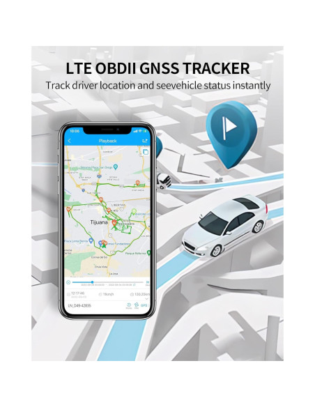 Rastreador GPS 4G LNCOON VL505 para Vehículos OBD-II Rastreador GPS 4G LNCOON VL505 para Vehículos OBD-II