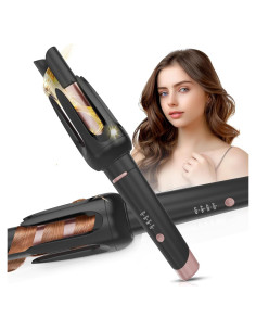 Rizador de Cabello Automático BILITOK Negro 4 Temperaturas 3 Temporizadores