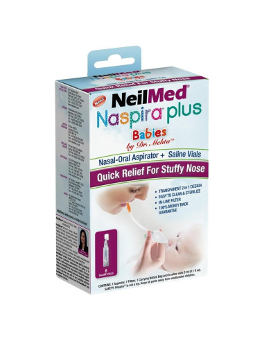 Aspirador Nasal Oral NeilMed Naspira Plus 1 Cuenta