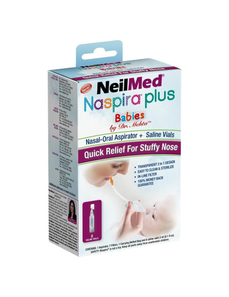 Aspirador Nasal Oral NeilMed Naspira Plus 1 Cuenta Aspirador Nasal Oral NeilMed Naspira Plus 1 Cuenta