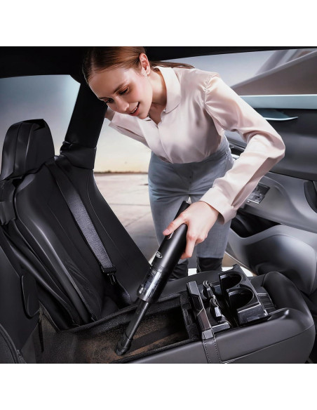 Aspiradora Portátil DEDC VC012 15000Pa Inalámbrica LED Aspiradora Portátil DEDC VC012 15000Pa Inalámbrica LED