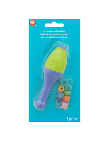 Mango de Ganchillo Ergonómico Boye 11.43 cm Aluminio