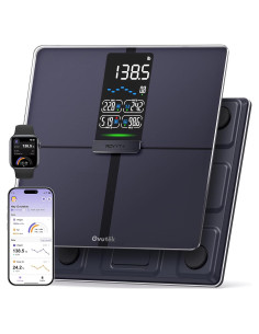 Báscula Inteligente Ovutek Royyt+ 204kg con App y Pantalla Grande