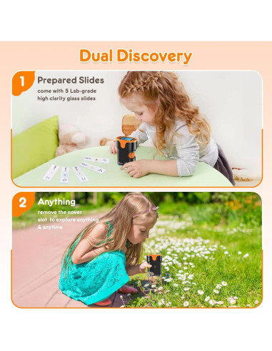 Microscopio Digital BEBANG 1000X Recargable para Niños