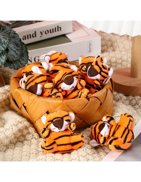 50 Mini Juguetes de Peluche Tigres Shappy - Regalos Fiesta 50 Mini Juguetes de Peluche Tigres Shappy - Regalos Fiesta