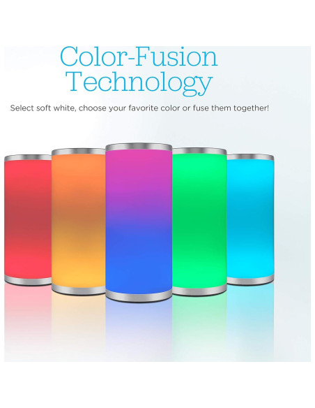 Lámpara LED Enbrighten Color-Fusión Táctil 30.48 cm Lámpara LED Enbrighten Color-Fusión Táctil 30.48 cm