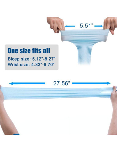 Mangas para Brazo Bacophy 3 Pares UV Enfriamiento UPF 50