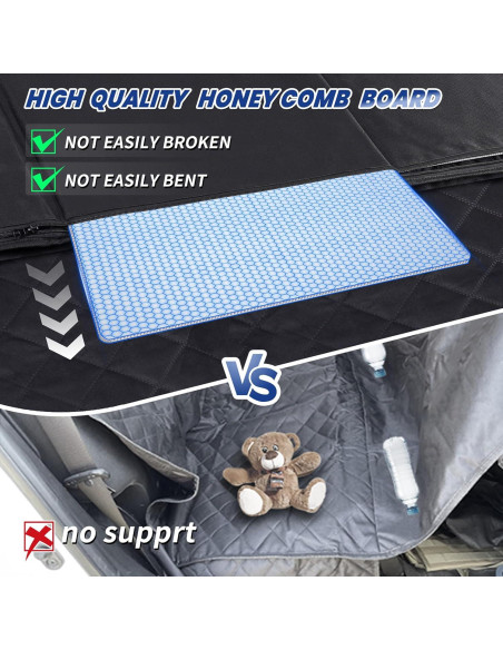 Funda de Asiento para Perros QINGTI XXL Camioneta Completa 181kg Funda de Asiento para Perros QINGTI XXL Camioneta Completa 181kg