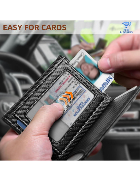 Billetera de Cuero Bulliant para Hombres con Bloqueo RFID Billetera de Cuero Bulliant para Hombres con Bloqueo RFID