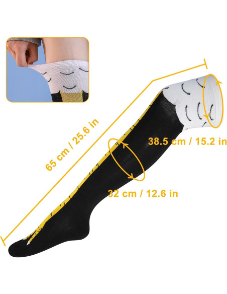 Calcetines Divertidos de Pollo Nackiy para Adultos - Talla Única Calcetines Divertidos de Pollo Nackiy para Adultos - Talla Única