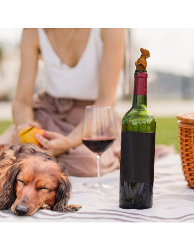 Tapón de Botella de Silicona WINER DOG Genuine Fred - 7.62 cm