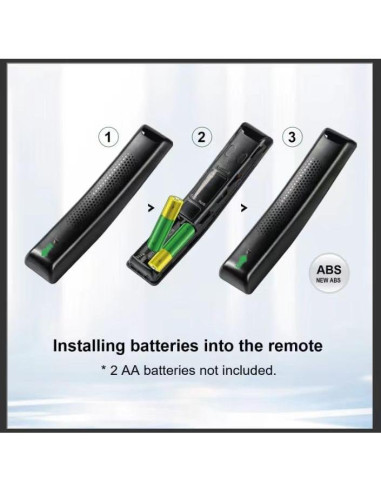 Pack de 2 controles remotos BN59-01312A para TV Samsung