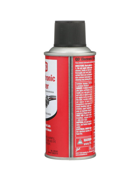 Limpiador Electrónico CRC 05101 - 127.57 g, Seguro para Plásticos Limpiador Electrónico CRC 05101 - 127.57 g, Seguro para Plásticos