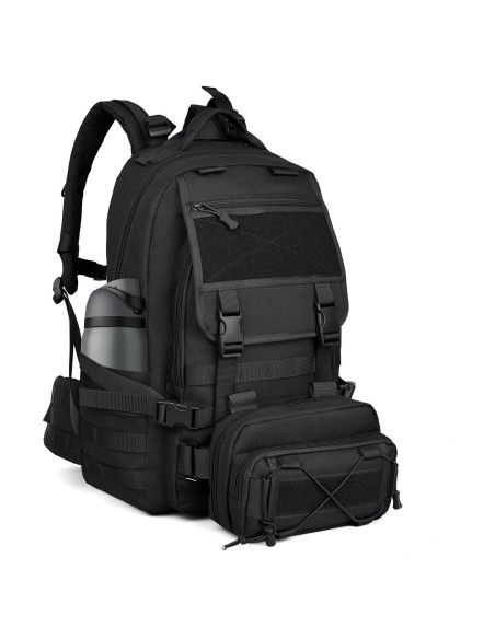 Mochila Táctica Militar JUMAHE 35L Negra para Senderismo Mochila Táctica Militar JUMAHE 35L Negra para Senderismo