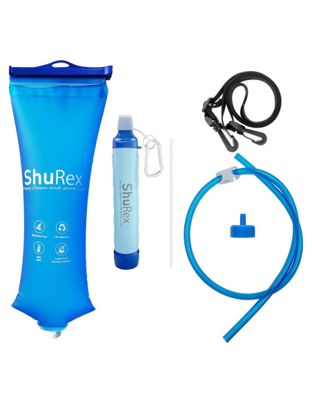 Sistema de Filtración de Agua por Gravedad ShuRex 3L Sistema de Filtración de Agua por Gravedad ShuRex 3L