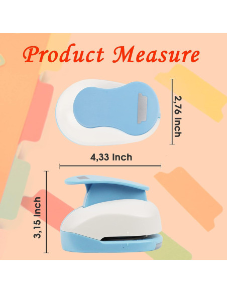 Perforadora de Pestañas ECOHU TP2001 5.08 cm para Manualidades Perforadora de Pestañas ECOHU TP2001 5.08 cm para Manualidades