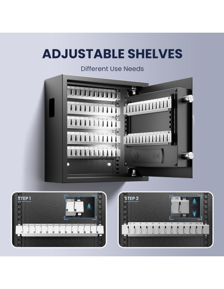 Caja de Llaves Electrónica KornerBatl 64 Llaves Montada en Pared Caja de Llaves Electrónica KornerBatl 64 Llaves Montada en Pared