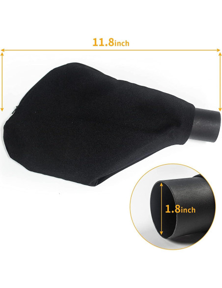 Bolsa de Polvo XHBAN N126162 para Sierra Ingletadora 4.1 cm Bolsa de Polvo XHBAN N126162 para Sierra Ingletadora 4.1 cm