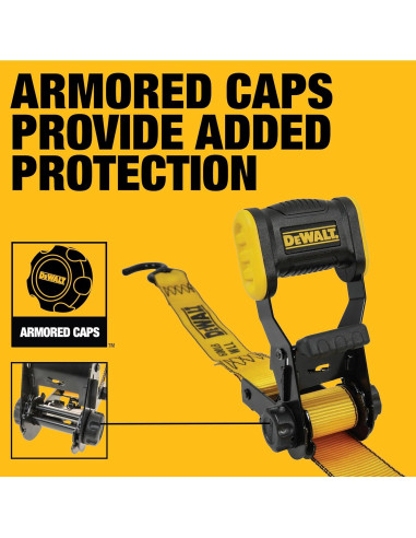 Correas de Amarre DEWALT DXBC18002 3.18 cm x 3.66 m 2 Unidades