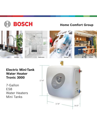 Calentador de Agua Eléctrico Bosch Tronic 3000 T 26.5L