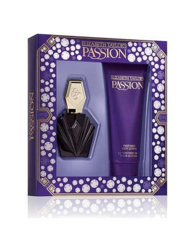 Conjunto de Fragancia Elizabeth Taylor Pasión 44ml + Loción 192ml