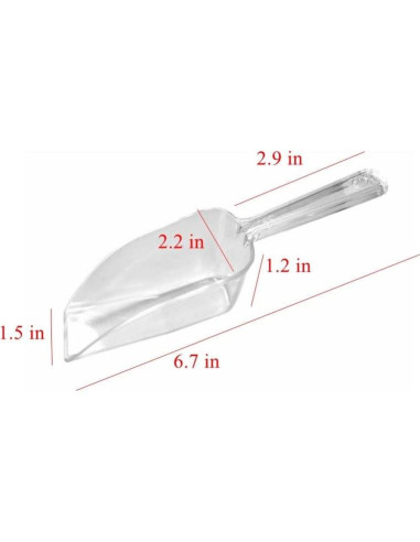 Pinzas de Cocina y Cucharas de Hielo ISMARTEN - 6 Piezas