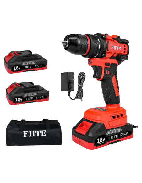 Taladro Inalámbrico FIITE D-001 18V 2x2.0Ah Baterías Taladro Inalámbrico FIITE D-001 18V 2x2.0Ah Baterías