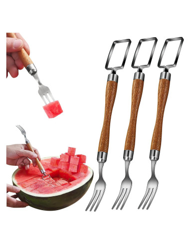 Cortador de Frutas 2 en 1 Couct de Acero Inoxidable