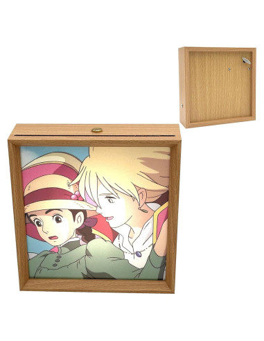 Caja de Música LED Táctil Pursuestar - Castillo Ambulante 15.24cm