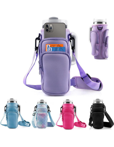 Bolsa Portabotellas WNGERGOU para Vaso Stanley 30 oz - 3 Bolsillos