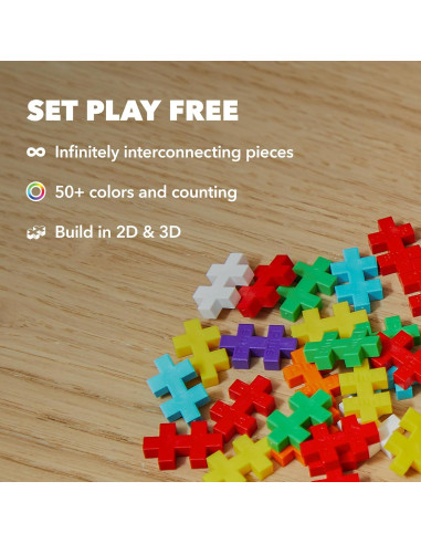 Set de Construcción Plus-Plus Criaturas 240 Piezas STEM