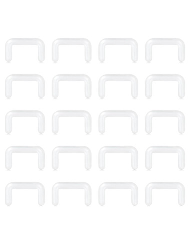 Retenedor de Septum Claro D.Bella 14G 16G Bioflex Flexible