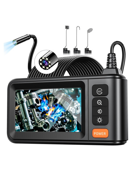 Cámara Endoscópica SKYBASIC 4.3" HD con Luz LED 5m Cámara Endoscópica SKYBASIC 4.3" HD con Luz LED 5m