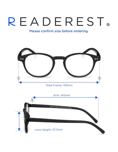 Gafas de Lectura Luz Azul Readerest - Protección UV y Antirreflejo Gafas de Lectura Luz Azul Readerest - Protección UV y Antirreflejo