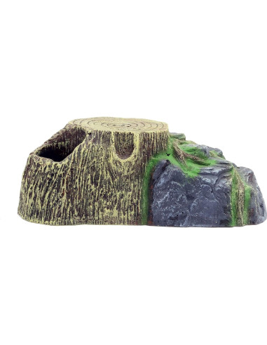 Cueva para Reptiles JIHAQUA 16.8x10.2 cm Naturalista