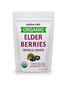 Baya de Saúco Orgánica Secas Pristine Nutri 0.45 kg