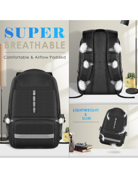 Mochila Deportiva BROTOU Basketbk02 35L con Compartimentos Mochila Deportiva BROTOU Basketbk02 35L con Compartimentos