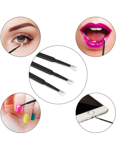 Bastones de Algodón Micro Tifanso 400 PCS para Maquillaje