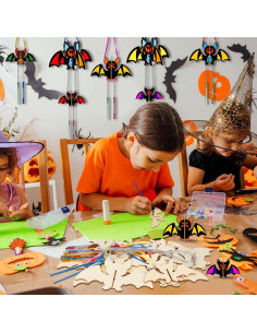 Kit de Manualidades Halloween KATOOM - Campana de Viento 3D 2