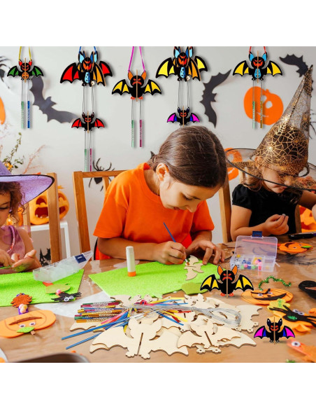 Kit de Manualidades Halloween KATOOM - Campana de Viento 3D Kit de Manualidades Halloween KATOOM - Campana de Viento 3D