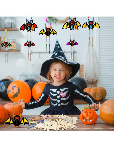 Kit de Manualidades Halloween KATOOM - Campana de Viento 3D