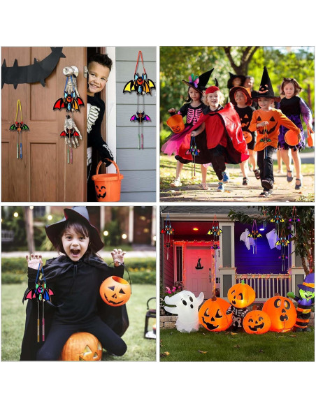 Kit de Manualidades Halloween KATOOM - Campana de Viento 3D Kit de Manualidades Halloween KATOOM - Campana de Viento 3D
