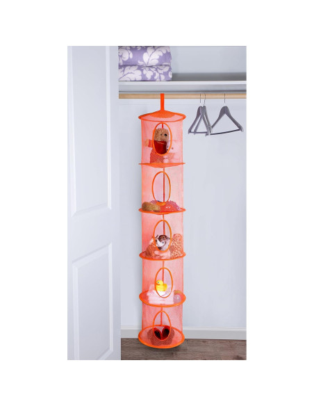 Organizador de Almacenamiento 5 Estantes Handy Laundry Naranja Organizador de Almacenamiento 5 Estantes Handy Laundry Naranja