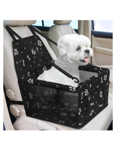 Asiento Elevador de Coche para Perros PetsHome Plegable Impermeable