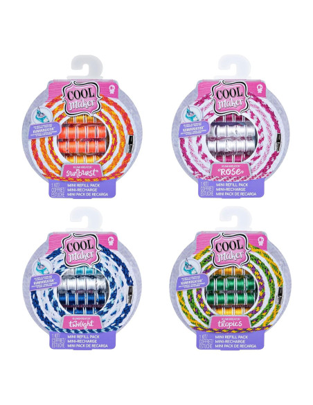 Kit de Pulseras de Amistad Cool Maker KumiKreator 128 Bobinas Kit de Pulseras de Amistad Cool Maker KumiKreator 128 Bobinas